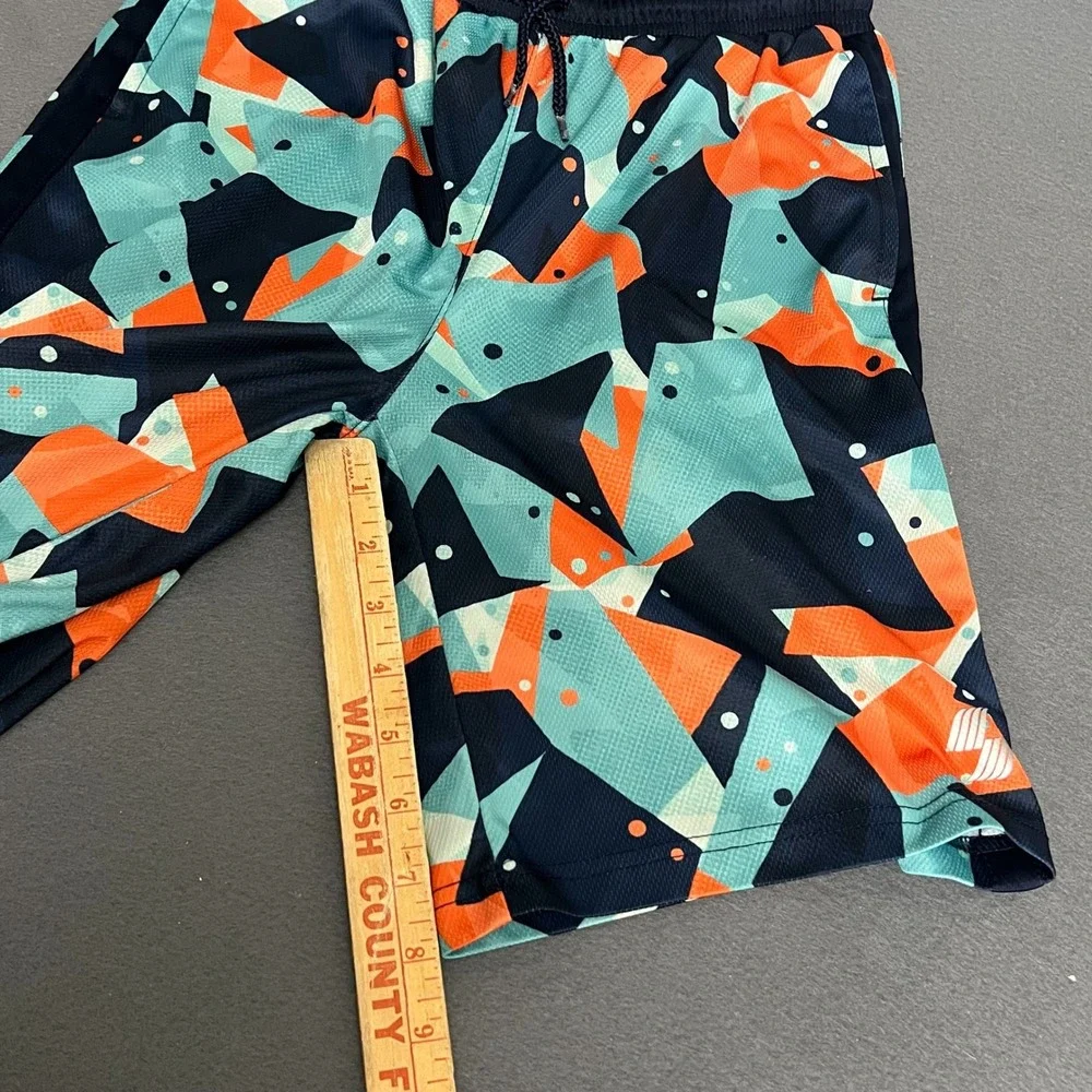 Place Sport Boys Navy Orange Unbeatable Activewear Shirt and Shorts Set Size L - Picture 9 of 13